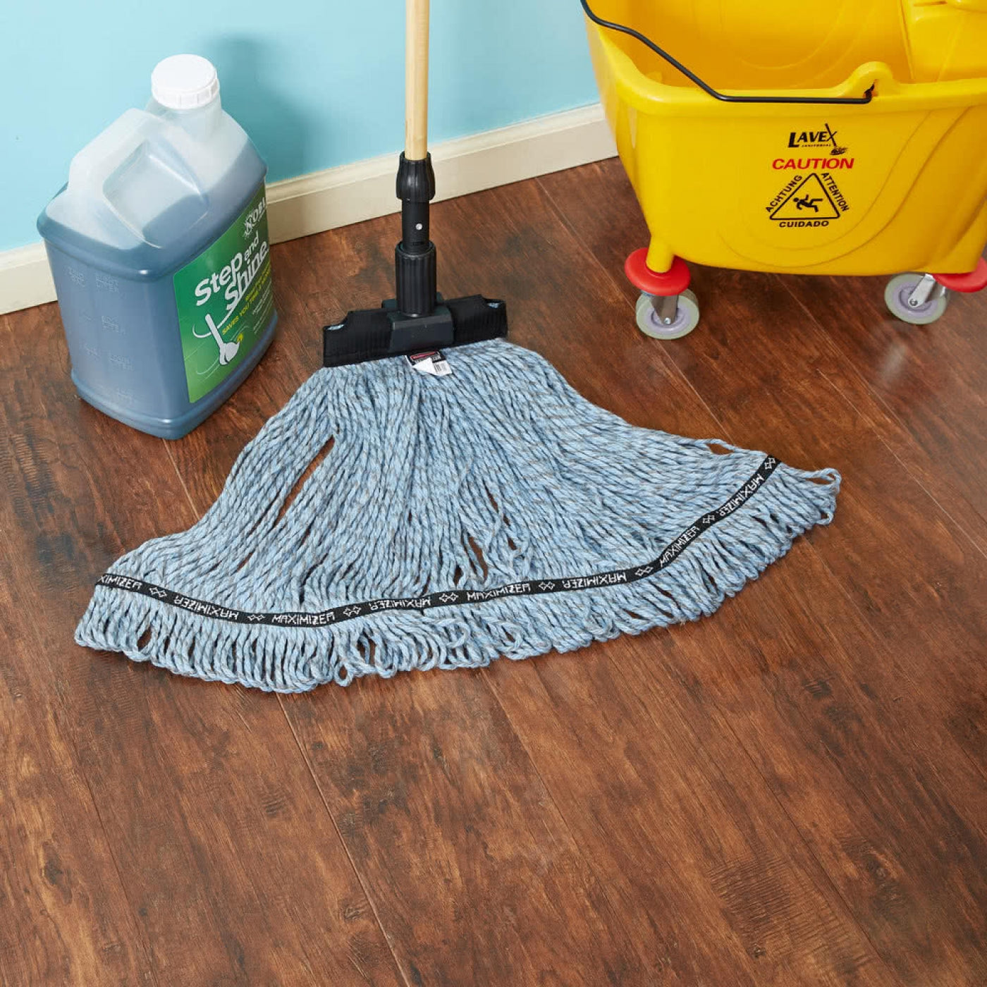 BLUE LARGE MAXIMIZER BLEND MOP HEAD