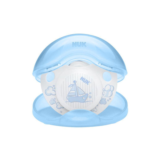 Nuk Baby Rose & Blue Orthodontic Soother, 0-6m, 10729476