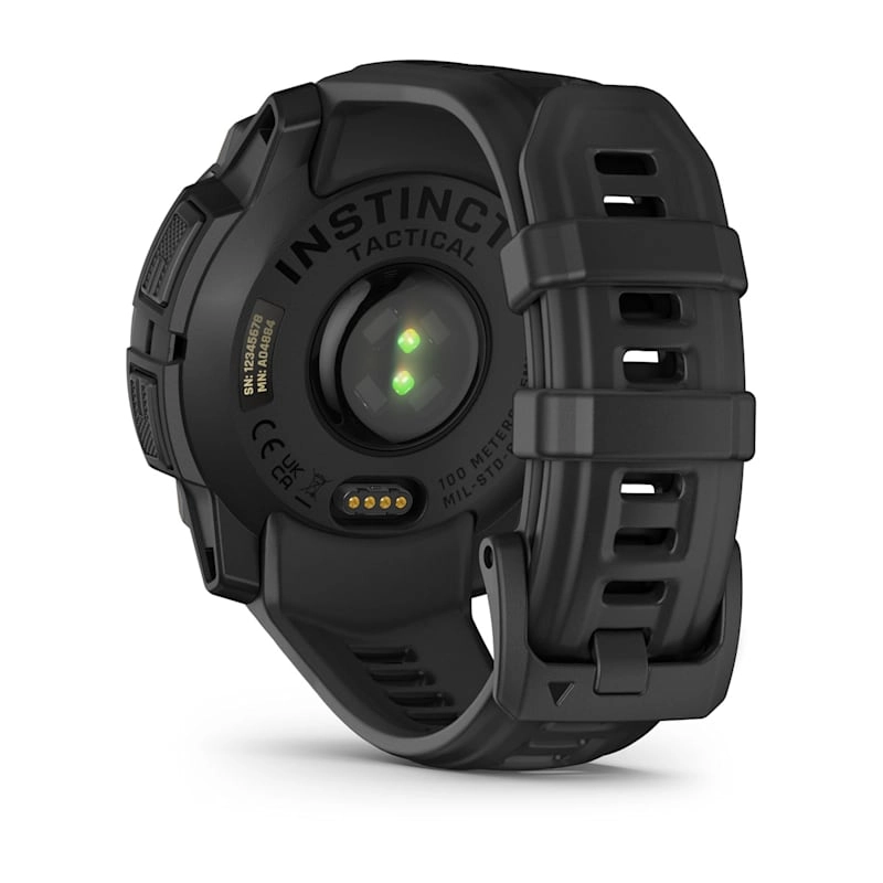 Garmin Instinct® 3 – 45 mm, Solar, Tactical Edition Black with Black Band