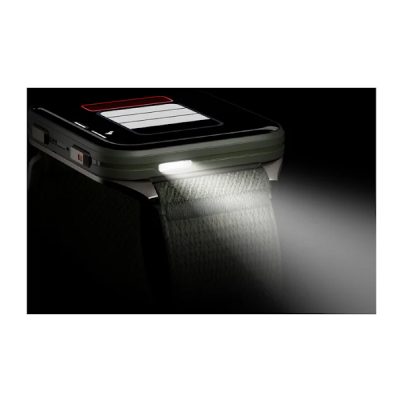 Garmin Venu® X1 Moss with Titanium Caseback and Moss ComfortFit Nylon Band