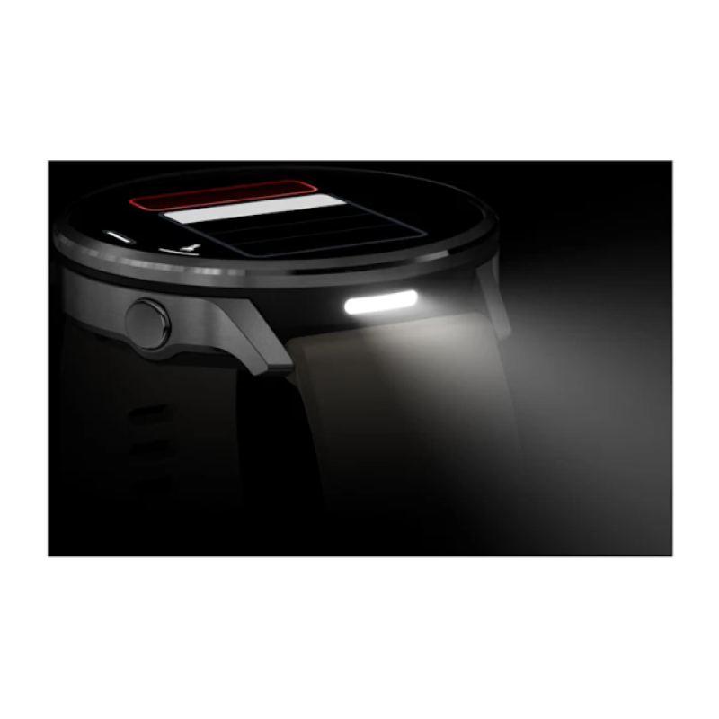 Garmin Venu® 4 – 45 mm Slate with Black Silicone Band and Brown Leather Band