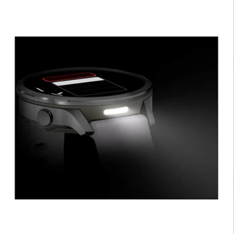 Garmin Venu® 4 – 41 mm Silver with Periwinkle Silicone Band