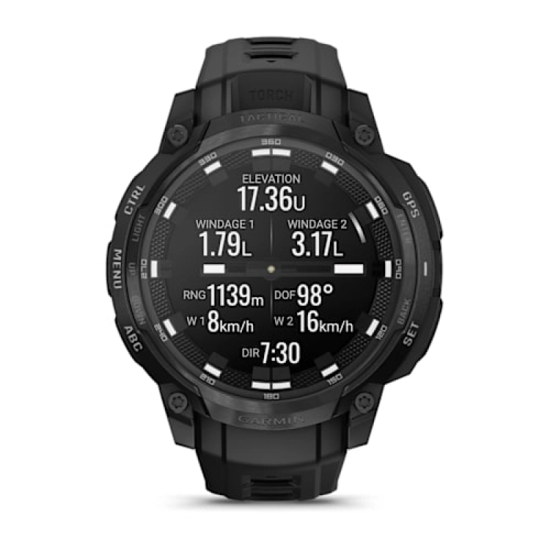 Garmin Instinct® Crossover AMOLED - Tactical Edition Black