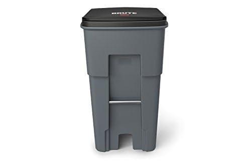 Rubbermaid Brute 65-Gal Trash Can with Wheels – Durable & Versatile