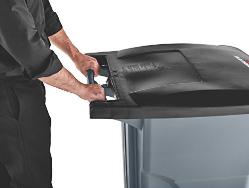 Rubbermaid Brute 65-Gal Trash Can with Wheels – Durable & Versatile
