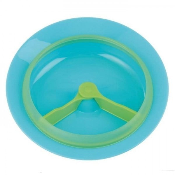 PLATE WITH COMPARTMENTS