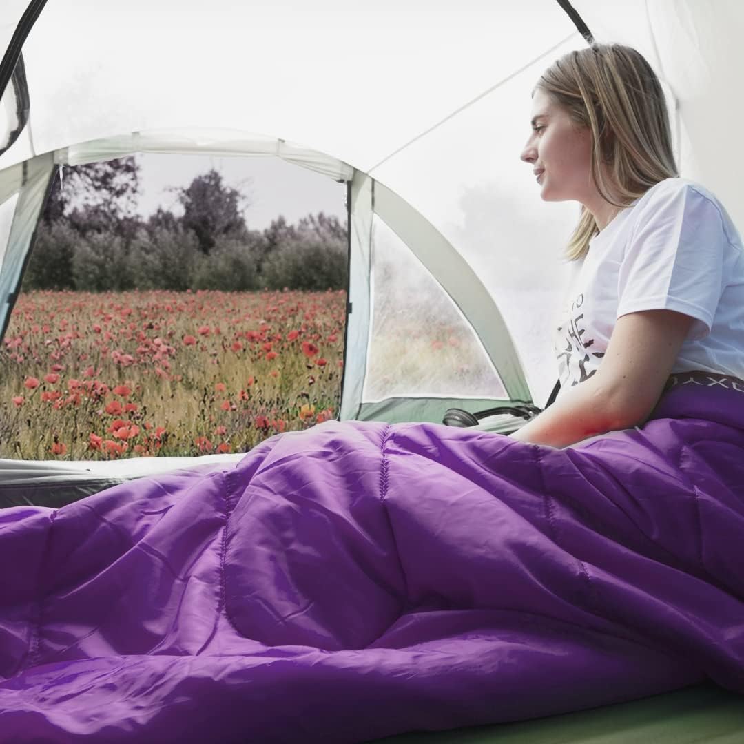KingCamp Purple Sleeping Bag