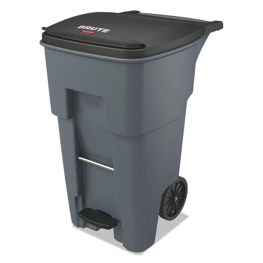 Rubbermaid Commercial Brute STEP-ON ROLLOUT GRAY  246L, 65G