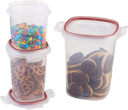 Rubbermaid Lock Its Canister Set, 6-Pieces