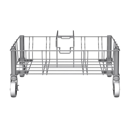 Rubbermaid Commercial Slim Jim® Double Stainless-Steel Dolly