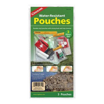 compare product Coghlans Water Resistant Pouch 3 Pec