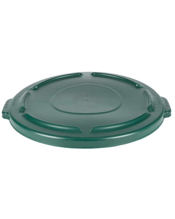 BRUTE 32 Gallon Green Round Trash Can