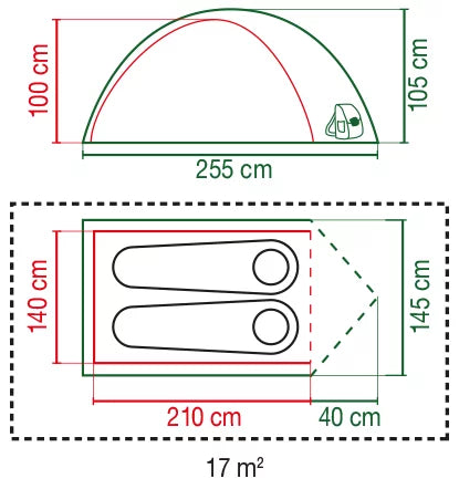 Coleman Darwin 2 Person Tent