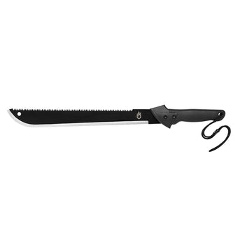 compare product GERBER Gator Machete - Black w/ Nylon Sheath