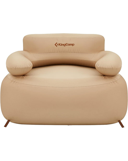 KINGCAMP INFLATABLE PORTABLE AIR SOFA KC2031- KHAKI