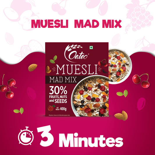 Oateo Muesli Mad Mix 400g