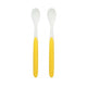 SET 2 LARGE SOFT SPOONS