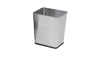 compare product WASTEBASKET 29 QT / 7.5 GAL STAINLESS STEEL