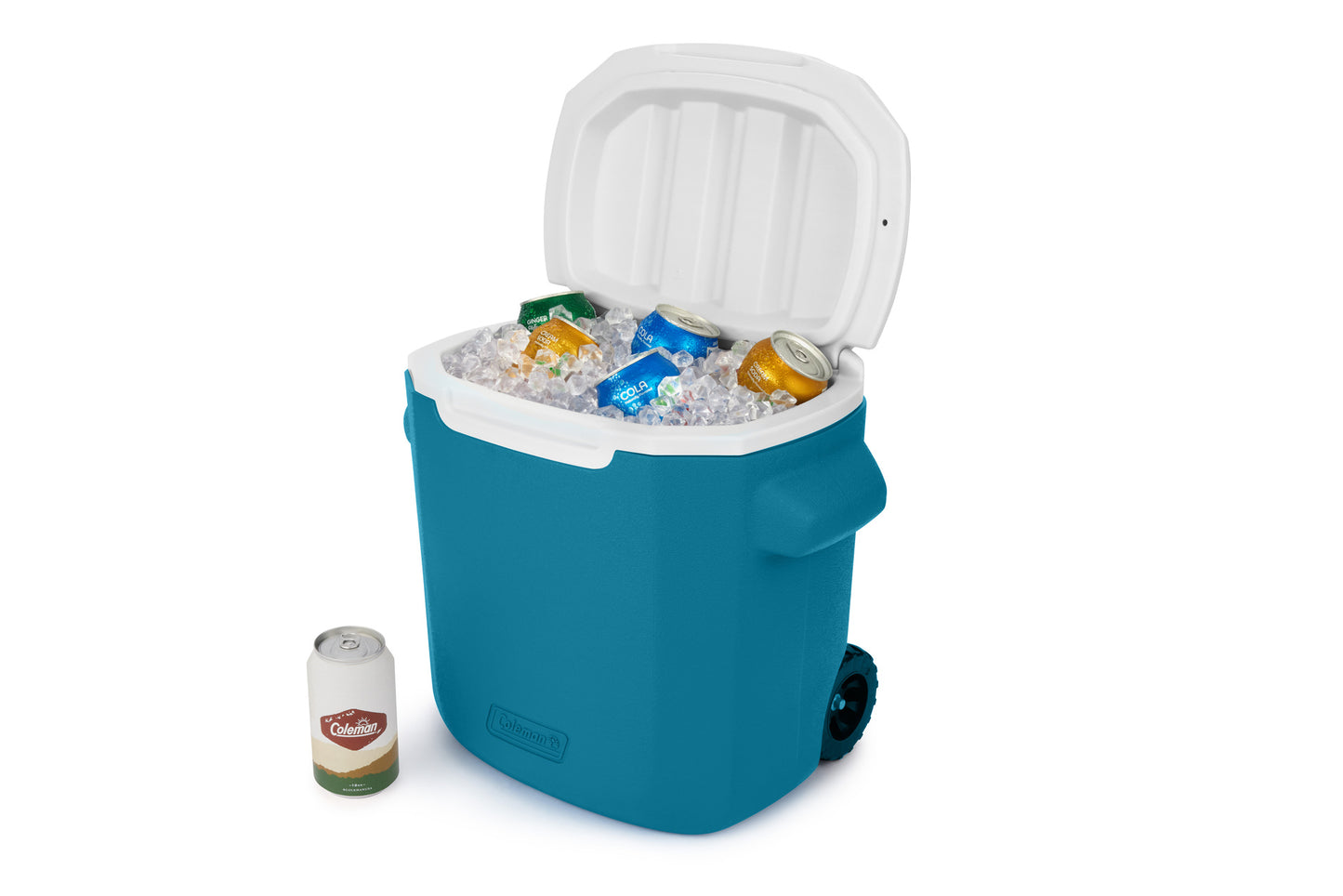 Coleman 28QT Performance Wheeled Cooler, Ice Box with Wheels