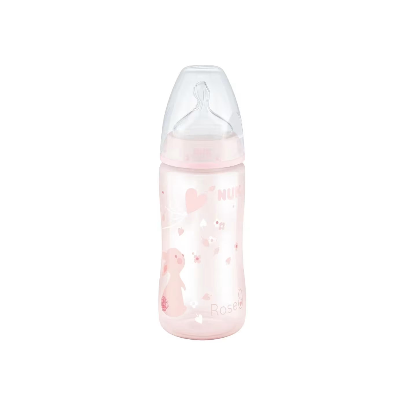 NUK First Choice Plus Baby Rose 0-6M 300Ml 10741797