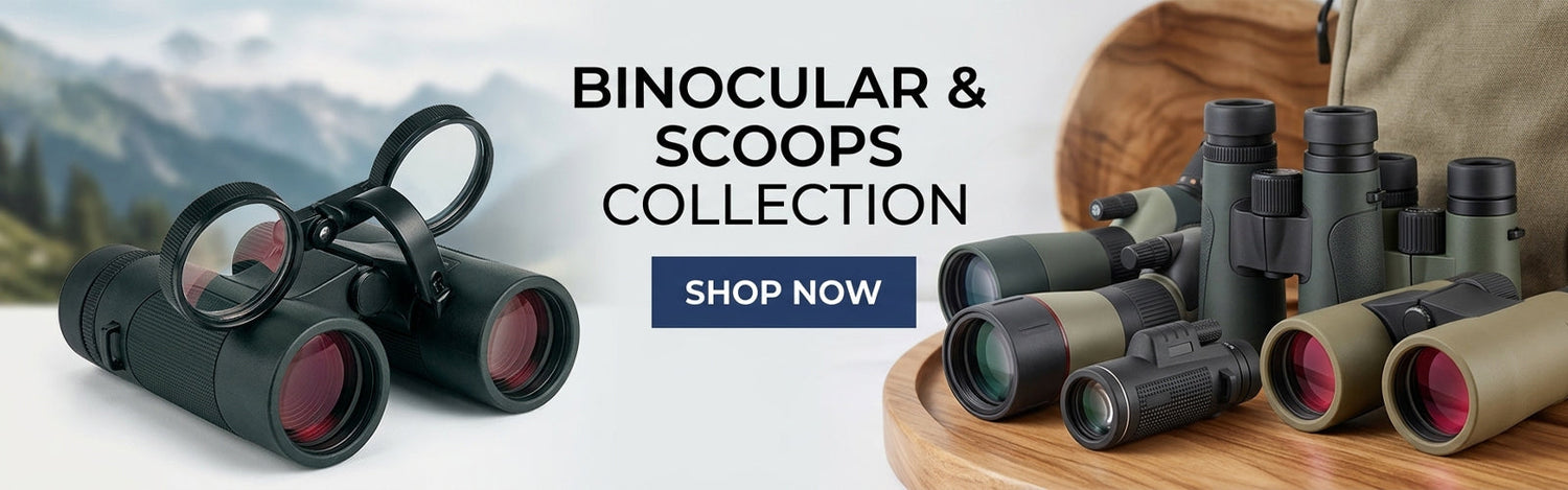 Binoculars & Scoops