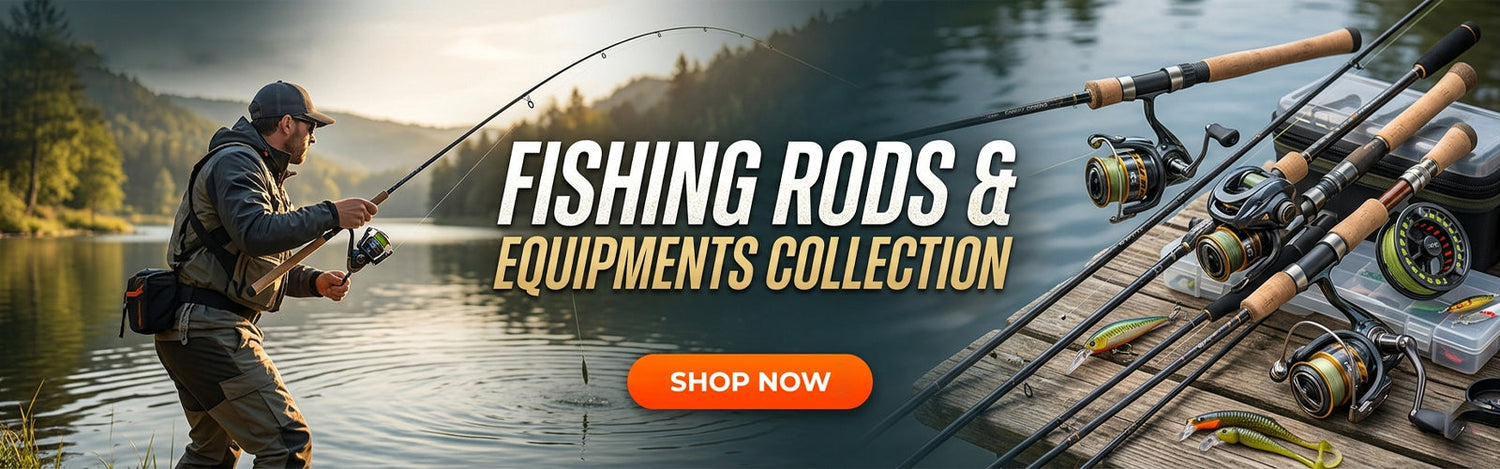 Fishing rods and equipments