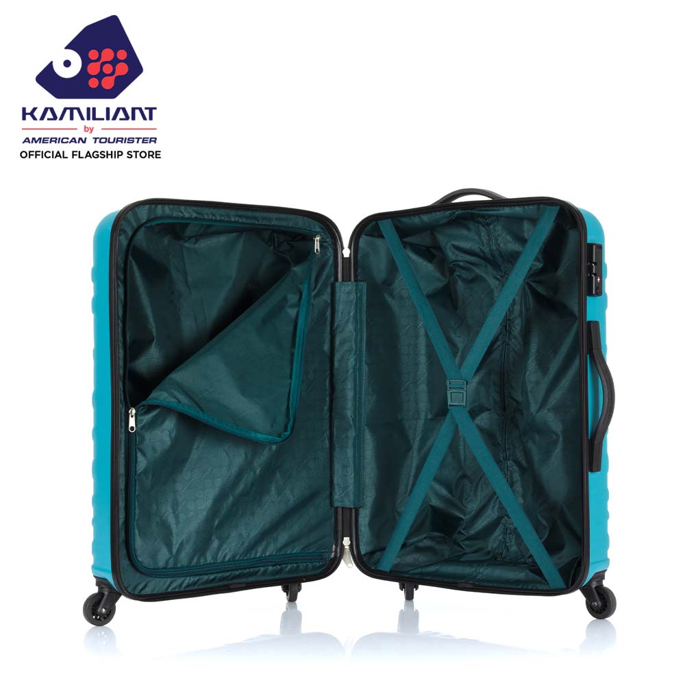 Kamiliant Siklon Hard Luggage Ocean Blue 2 Pieces Set