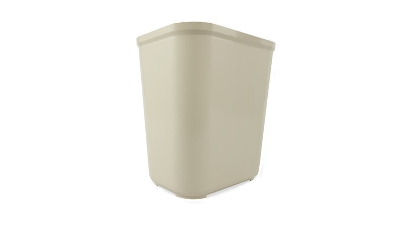 FIRE RESISTANT WASTEBASKET 28 QT BEIGE