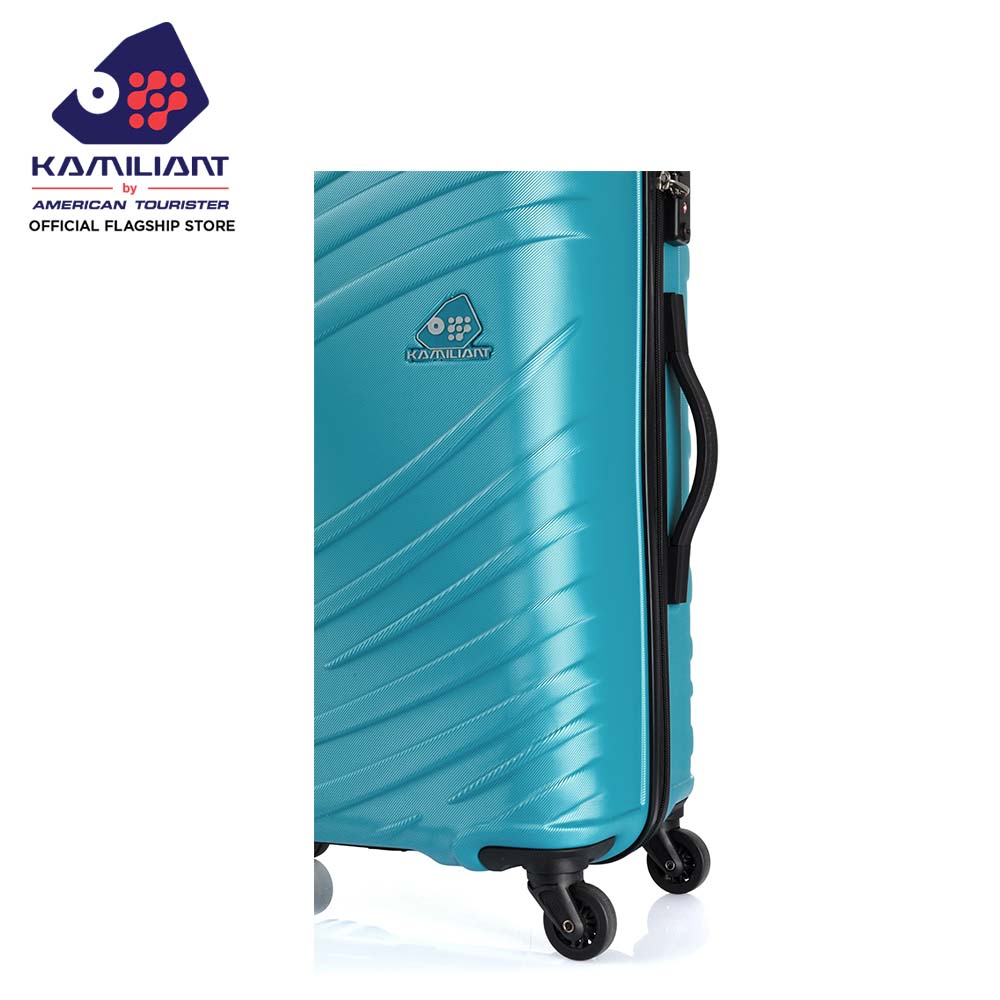 Kamiliant Siklon Hard Luggage Ocean Blue 2 Pieces Set