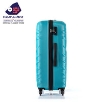 Kamiliant Siklon Hard Luggage Ocean Blue 2 Pieces Set