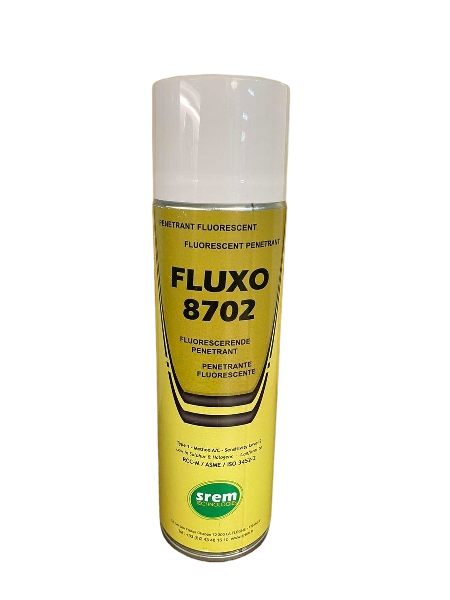 Fluxo 8702 - Aerosol 500ml Fluorescent Penetrant - Water Washable Sensitivity 2