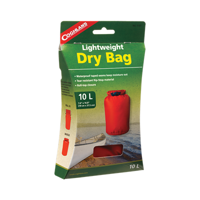 Coghlan's Lightweight Dry Bag - 10L (7.5” x 15”)