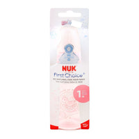 Nuk First Choice+ No. 1 M, Anti-Colic Feeding Bottle, 0-6m 300ml, 10741536