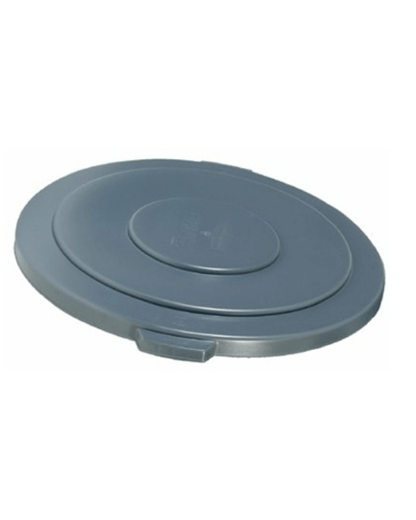 BRUTE 32 Gallon Gray Round Trash Can