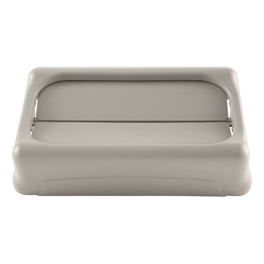 Rubbermaid Commercial Slim Jim® Swing Lid Beige