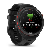 Garmin Approach® S70 - 47 mm Black Ceramic Bezel with Black Silicone Band