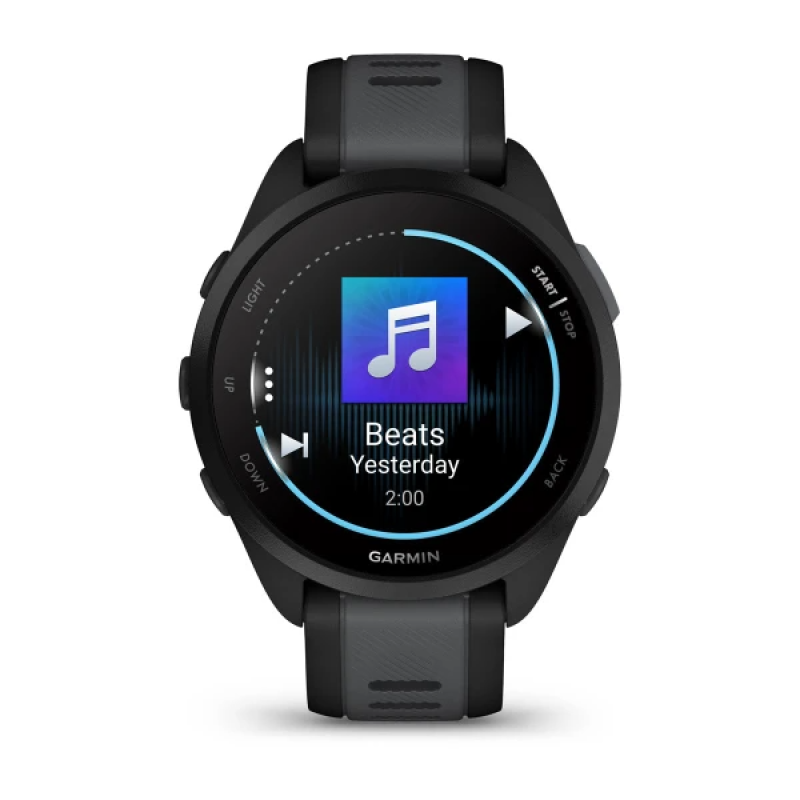 Garmin Forerunner® 165 Music Black/Slate grey