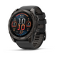 Garmin Fenix® 8 – 51 MM , AMOLED Sapphire carbon gray DLC titanium with black/pebble gray silicone