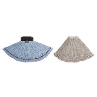 Rubbermaid Commercial Maximizer™ Large Blend Wet Mop, Universal Headband, Blue