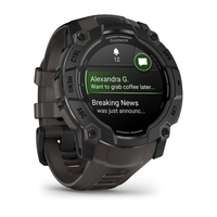 Garmin Instinct® 3 – 50 mm, AMOLED Black with Charcoal Band