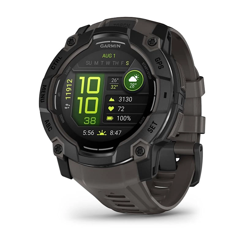 Garmin Instinct® 3 – 50 mm, AMOLED Black with Charcoal Band