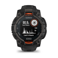 Garmin Instinct® 3 – 45 mm, Solar Black with Black Band