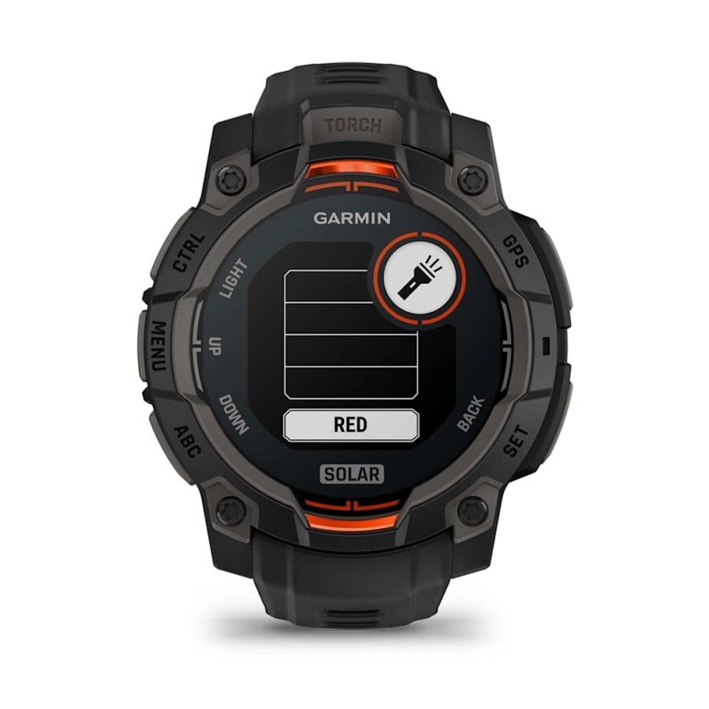 Garmin Instinct® 3 – 45 mm, Solar Black with Black Band