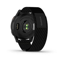 Garmin Approach® S50 Slate Aluminum Bezel with Black ComfortFit Nylon Band