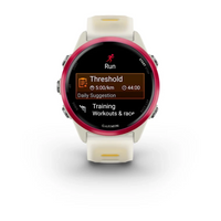 Garmin Forerunner® 570 - 42mm Raspberry Aluminum with Translucent Bone/Mango Band