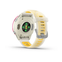 Garmin Forerunner® 570 - 42mm Raspberry Aluminum with Translucent Bone/Mango Band