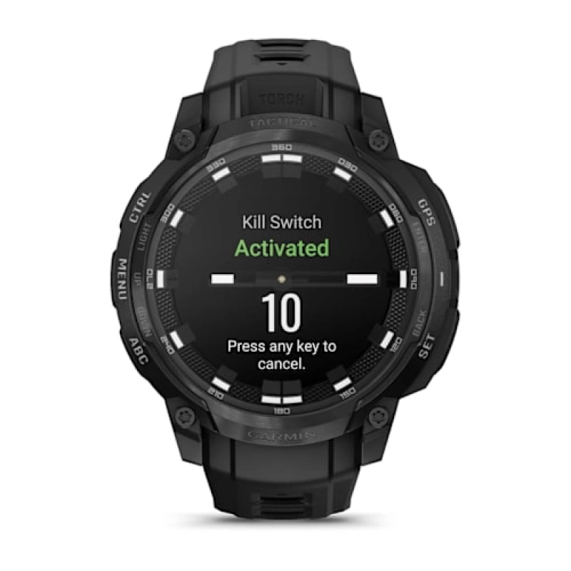 Garmin Instinct® Crossover AMOLED - Tactical Edition Black
