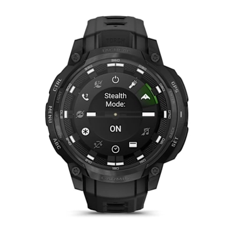 Garmin Instinct® Crossover AMOLED - Tactical Edition Black