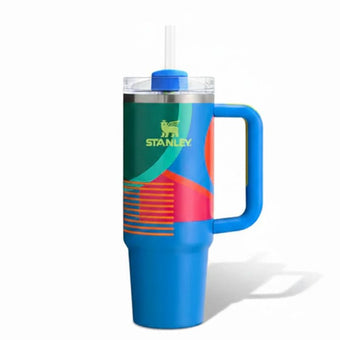 compare product Stanley 40 OZ Hyper Quencher Blue Tumbler
