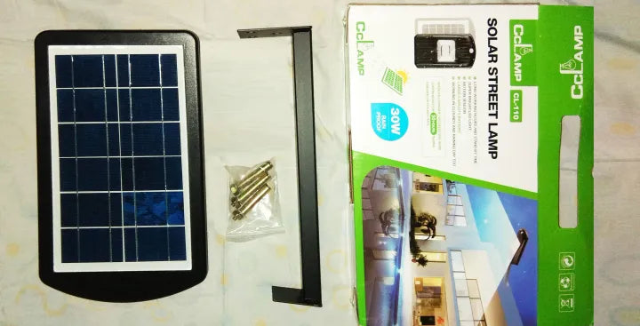 Cclamp cl-110 30w solar street lamp